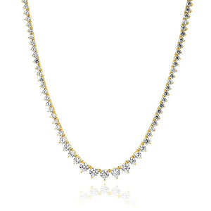 שרשרת קולר טניס כסף 925 – זוהר נשי - | Kalimira Jewelry | תכשיטי כסף Kalimira | إكسسوارات فضة Kalimira