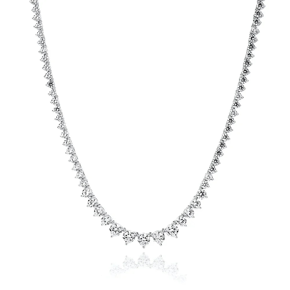 שרשרת קולר טניס כסף 925 – זוהר נשי - | Kalimira Jewelry | תכשיטי כסף Kalimira | إكسسوارات فضة Kalimira