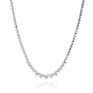 שרשרת קולר טניס כסף 925 – זוהר נשי - | Kalimira Jewelry | תכשיטי כסף Kalimira | إكسسوارات فضة Kalimira