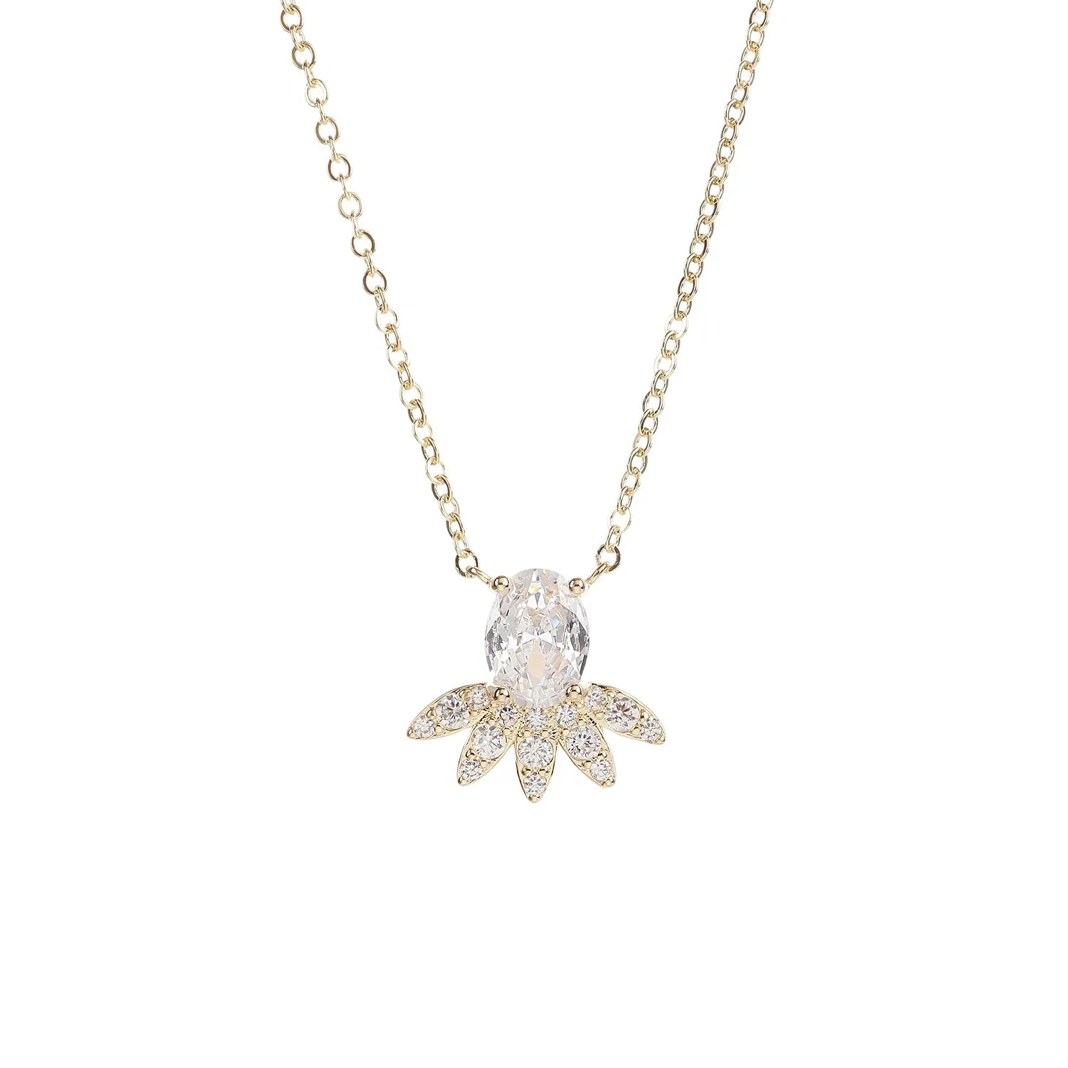 שרשרת כסף 925 משובצת זירקון – ברק ייחודי - | Kalimira Jewelry | תכשיטי כסף Kalimira | إكسسوارات فضة Kalimira