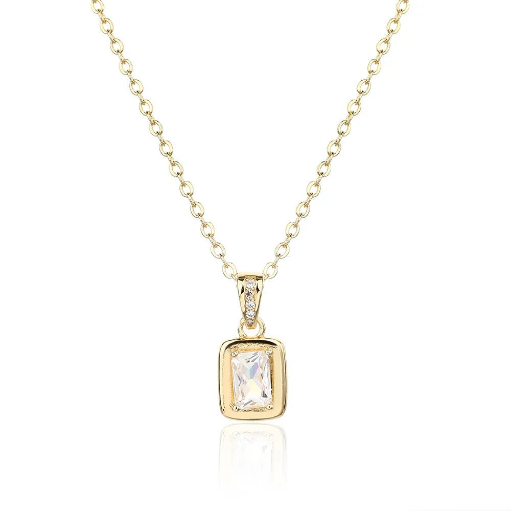 שרשרת כסף 925 משובצת זירקון – ברק ייחודי - | Kalimira Jewelry | תכשיטי כסף Kalimira | إكسسوارات فضة Kalimira