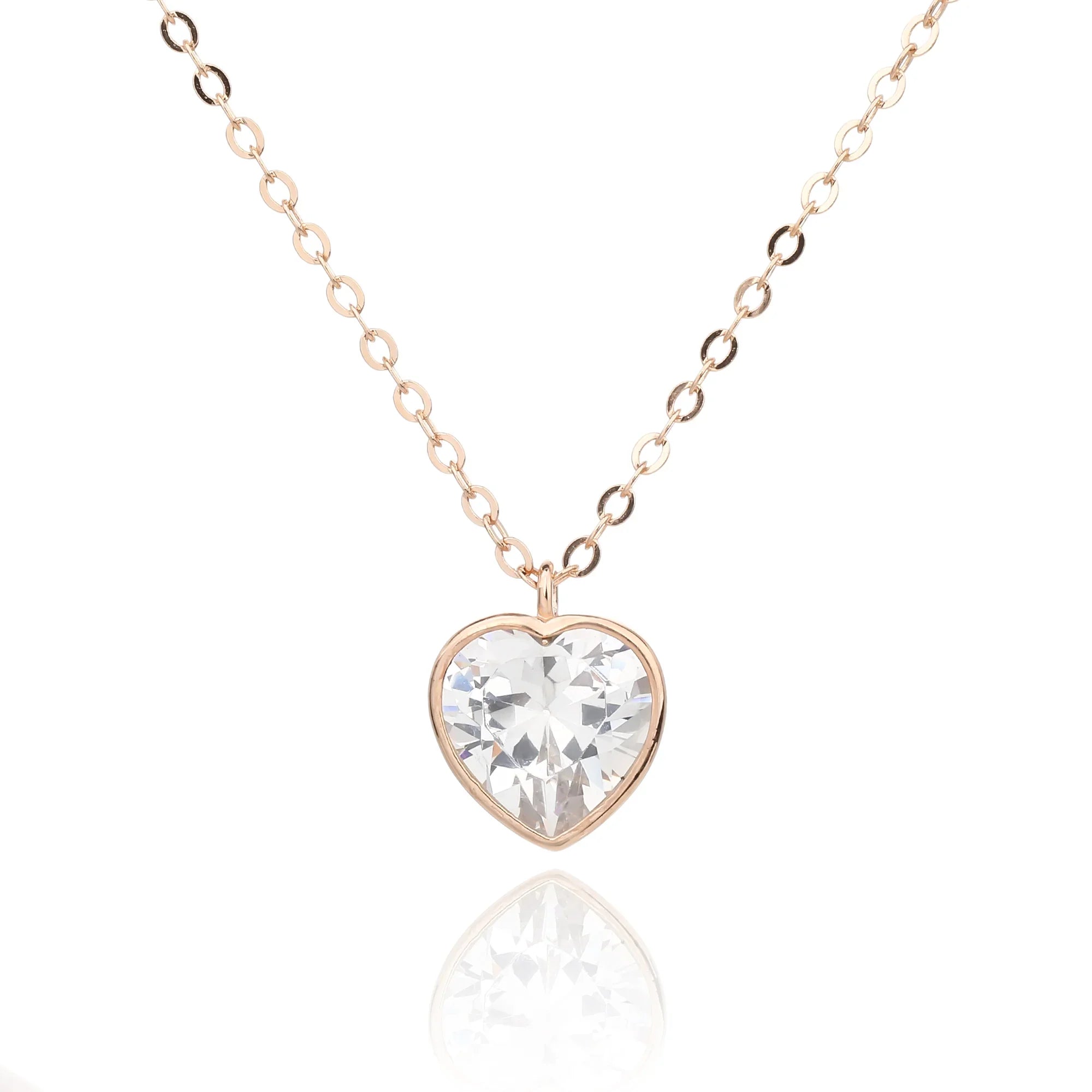 שרשרת כסף 925 משובצת זירקון – ברק ייחודי - | Kalimira Jewelry | תכשיטי כסף Kalimira | إكسسوارات فضة Kalimira