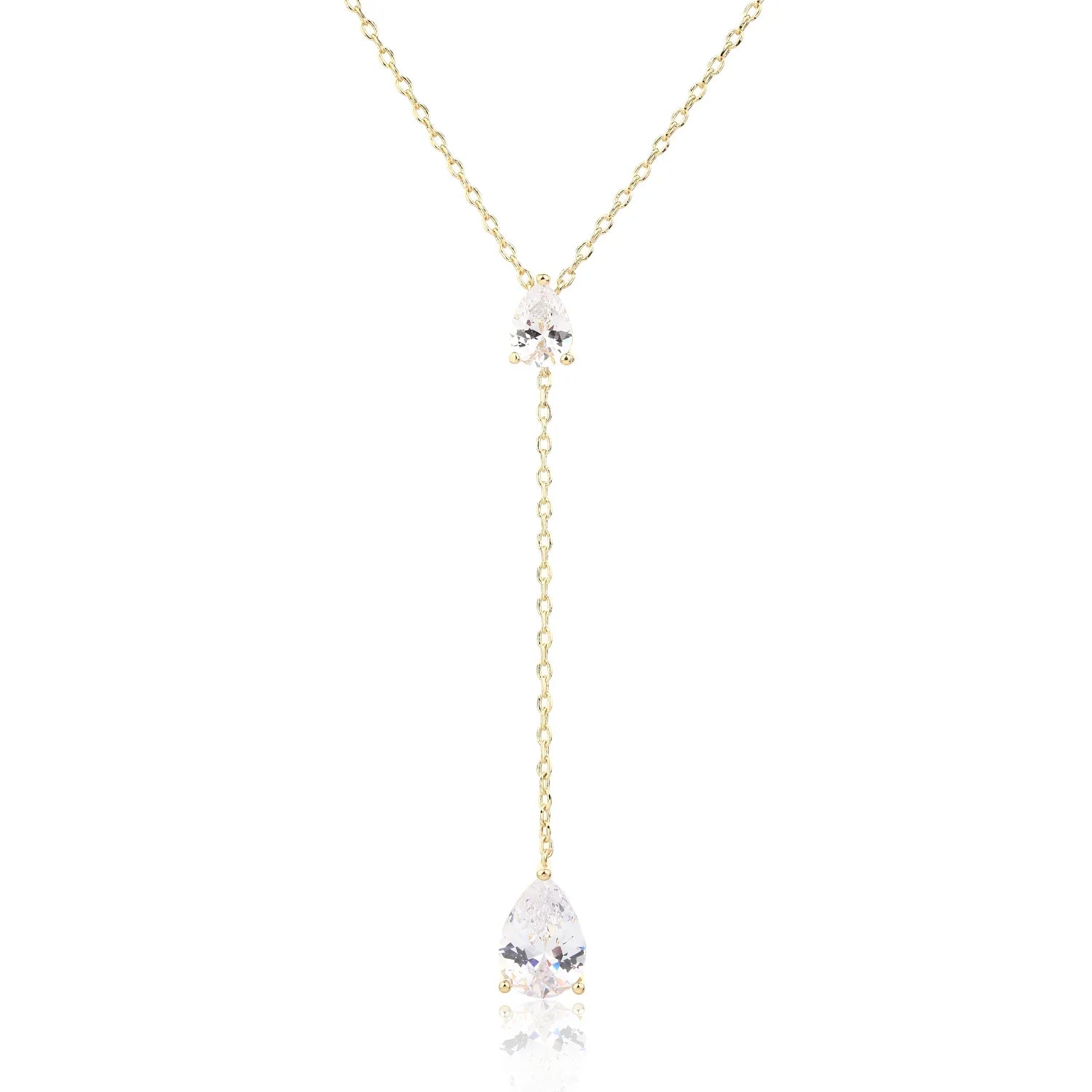 שרשרת כסף 925 משובצת זירקון – ברק ייחודי - | Kalimira Jewelry | תכשיטי כסף Kalimira | إكسسوارات فضة Kalimira