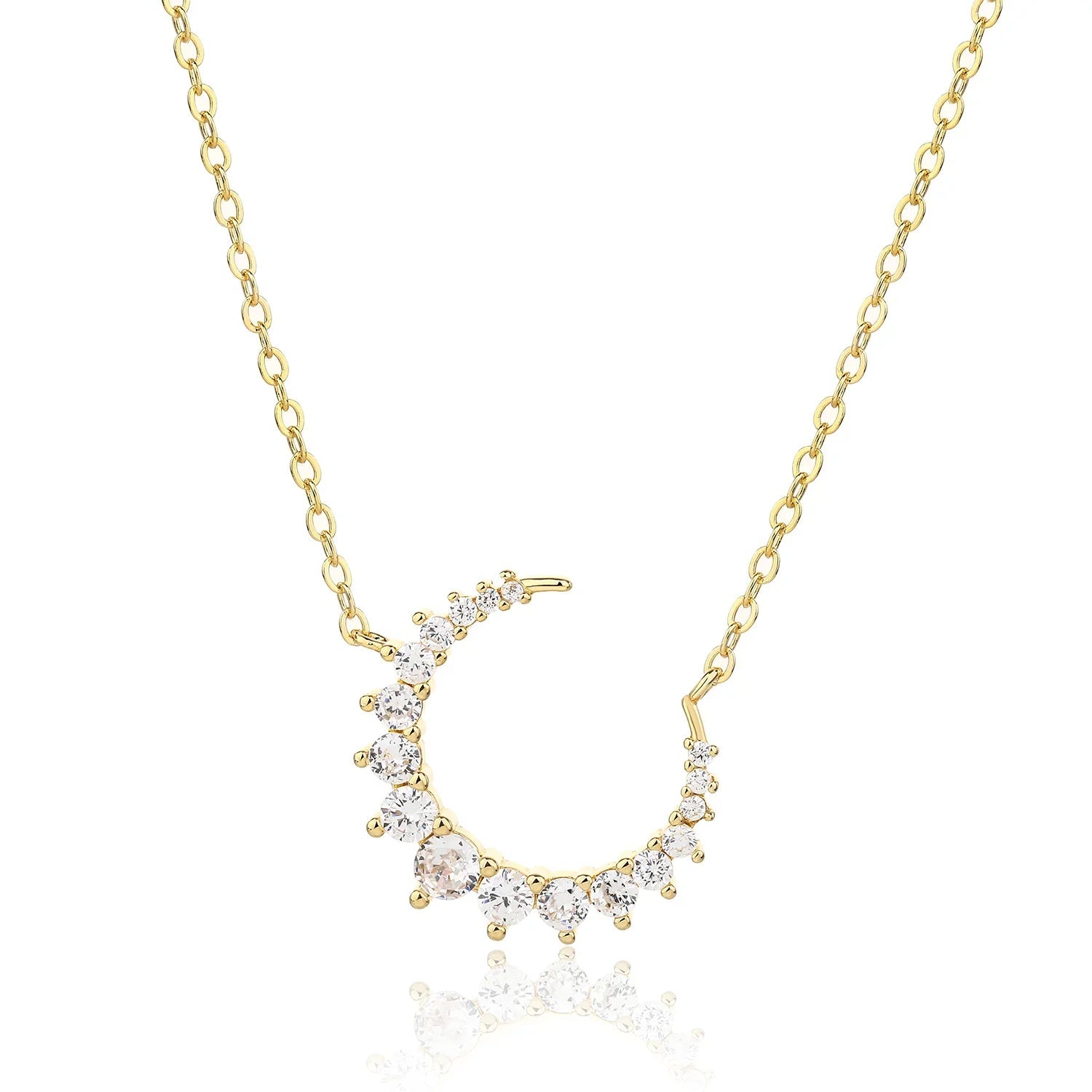 שרשרת כסף 925 משובצת זירקון – ברק ייחודי - | Kalimira Jewelry | תכשיטי כסף Kalimira | إكسسوارات فضة Kalimira