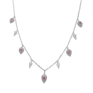 שרשרת כסף 925 משובצת זירקון – ברק ייחודי - | Kalimira Jewelry | תכשיטי כסף Kalimira | إكسسوارات فضة Kalimira