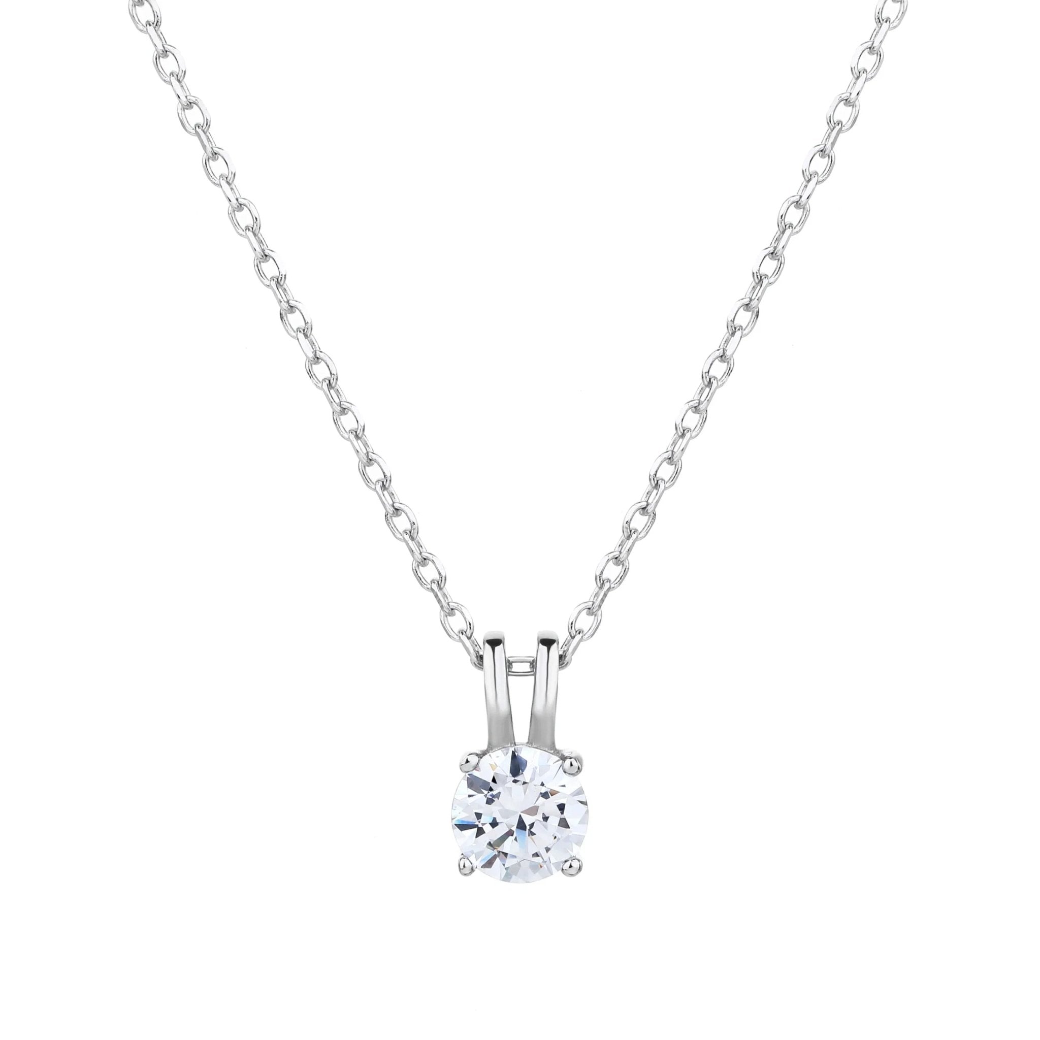 שרשרת כסף 925 משובצת זירקון – ברק ייחודי - | Kalimira Jewelry | תכשיטי כסף Kalimira | إكسسوارات فضة Kalimira