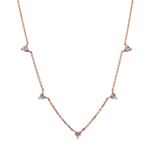 שרשרת כסף 925 משובצת זירקון – ברק ייחודי - | Kalimira Jewelry | תכשיטי כסף Kalimira | إكسسوارات فضة Kalimira