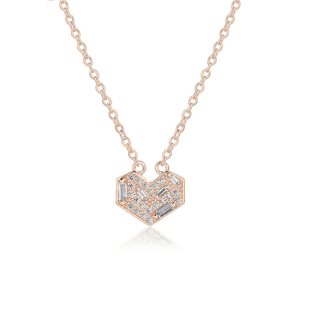 שרשרת כסף 925 משובצת זירקון – ברק ייחודי - | Kalimira Jewelry | תכשיטי כסף Kalimira | إكسسوارات فضة Kalimira