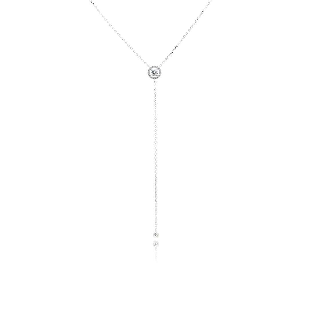 שרשרת כסף 925 משובצת זירקון – ברק ייחודי - | Kalimira Jewelry | תכשיטי כסף Kalimira | إكسسوارات فضة Kalimira