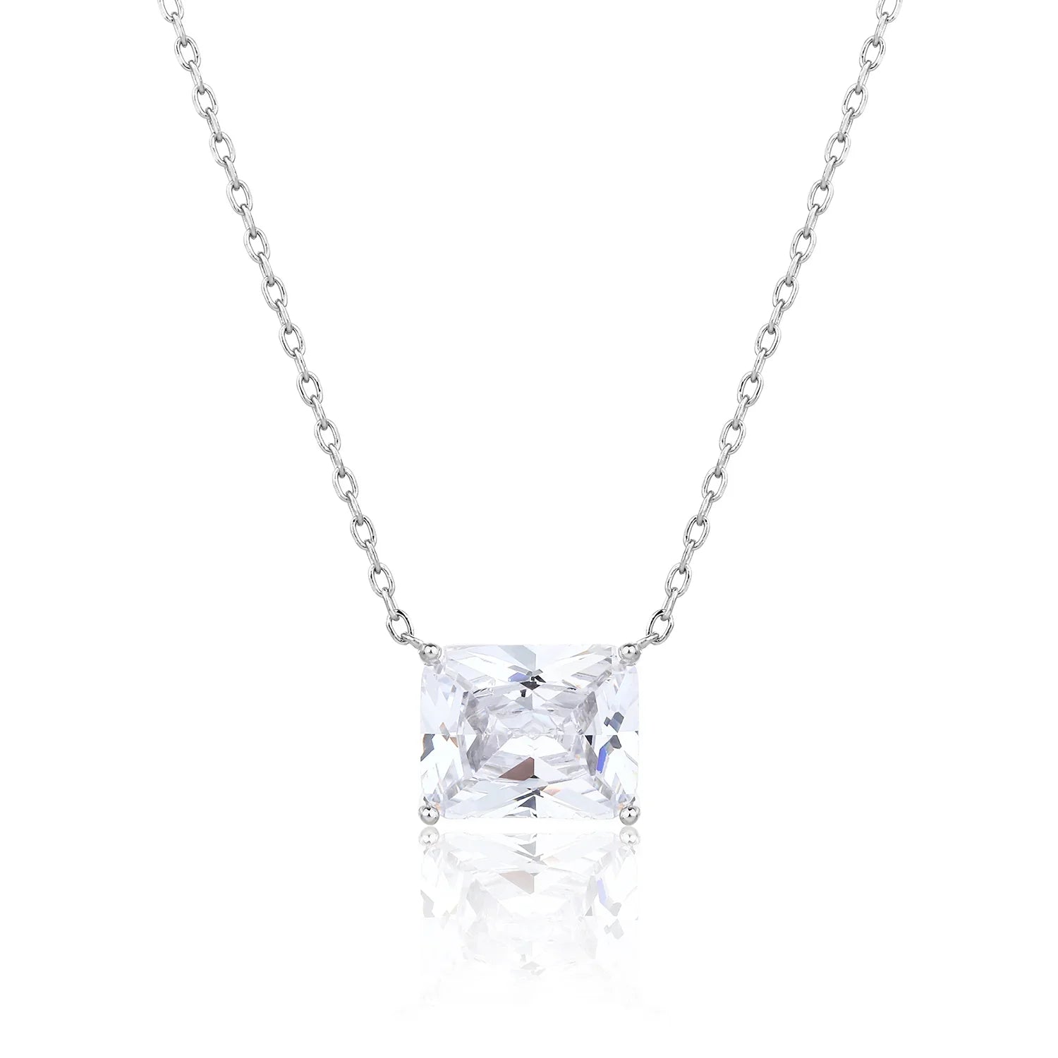 שרשרת כסף 925 משובצת זירקון – ברק ייחודי - | Kalimira Jewelry | תכשיטי כסף Kalimira | إكسسوارات فضة Kalimira