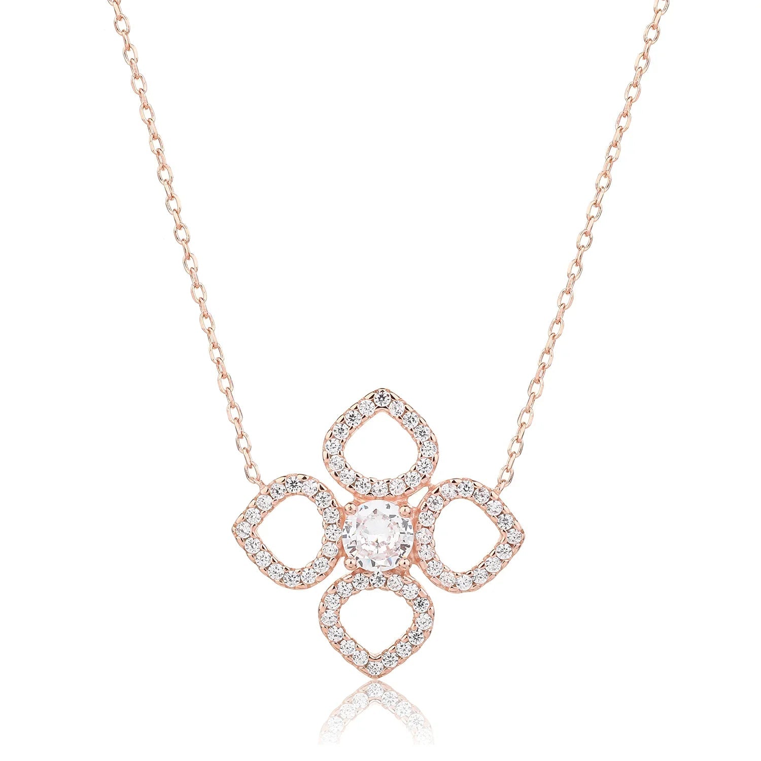 שרשרת כסף 925 משובצת זירקון – ברק ייחודי - | Kalimira Jewelry | תכשיטי כסף Kalimira | إكسسوارات فضة Kalimira