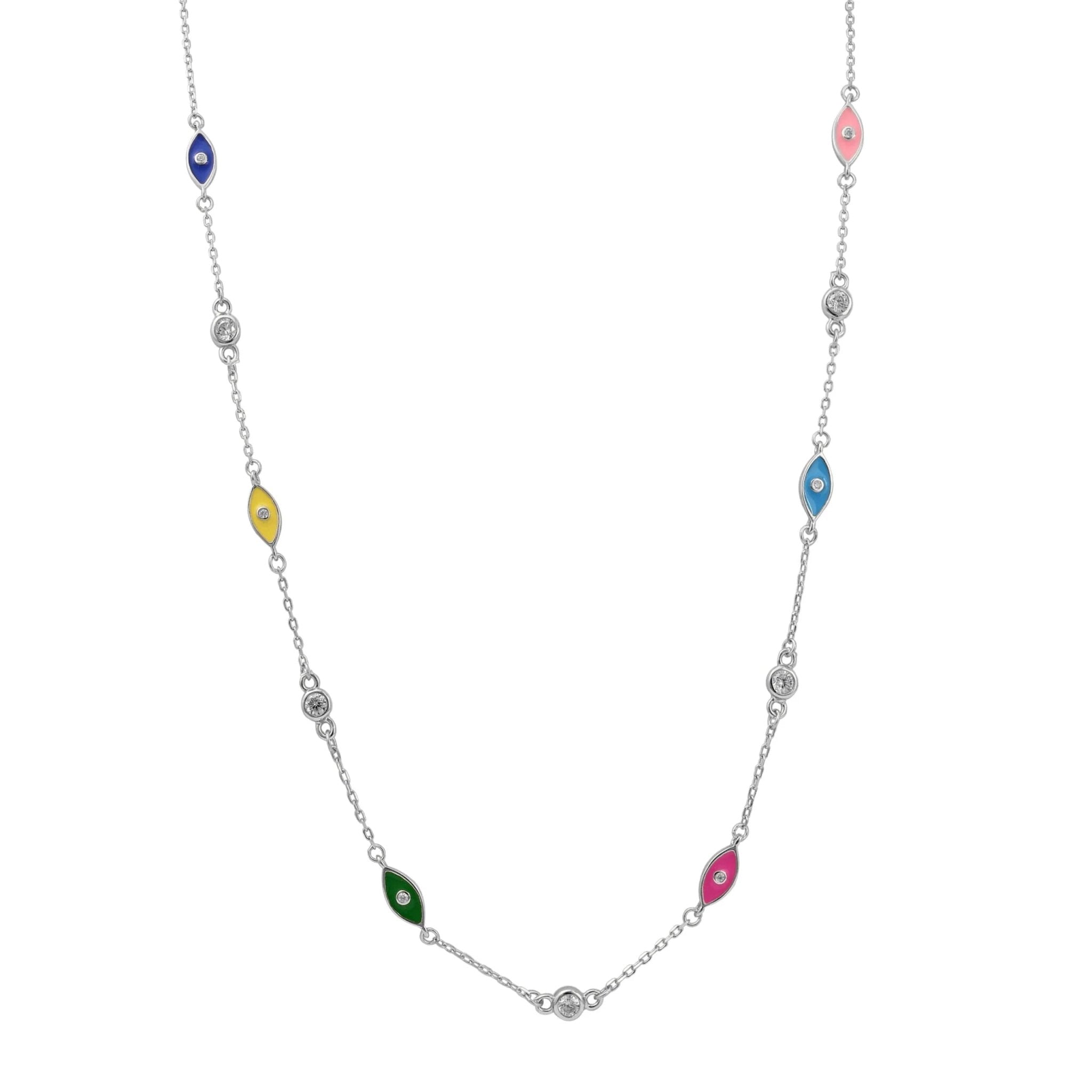 שרשרת צ׳וקר כסף 925 – עיצוב טרנדי צעיר - | Kalimira Jewelry | תכשיטי כסף Kalimira | إكسسوارات فضة Kalimira