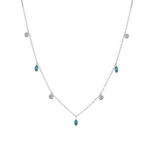 שרשרת צ׳וקר כסף 925 – עיצוב טרנדי צעיר - | Kalimira Jewelry | תכשיטי כסף Kalimira | إكسسوارات فضة Kalimira