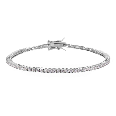 צמיד טניס  ZSI055-1-2mm כסף  | יוקרה שמתאימה לכל רגע ✨