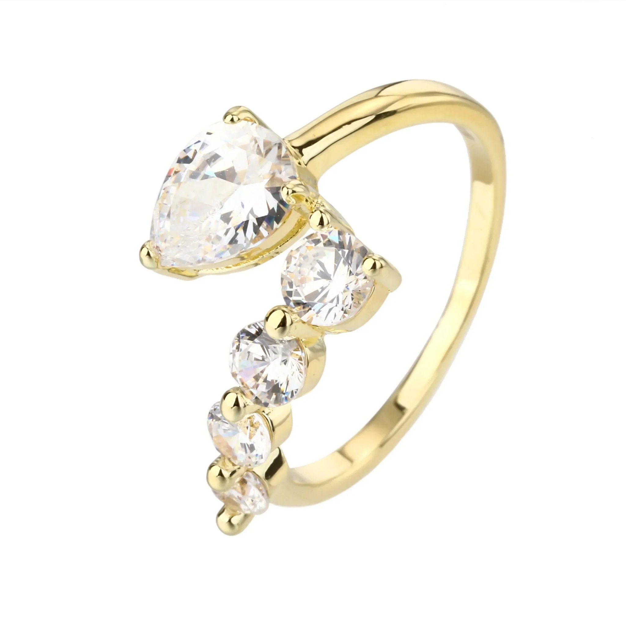 טבעת כסף 925 משובצת זירקון – עיצוב יוקרתי ועדין בעבודת אומן לאלגנטיות - | Kalimira Jewelry | תכשיטי כסף Kalimira | إكسسوارات فضة Kalimira