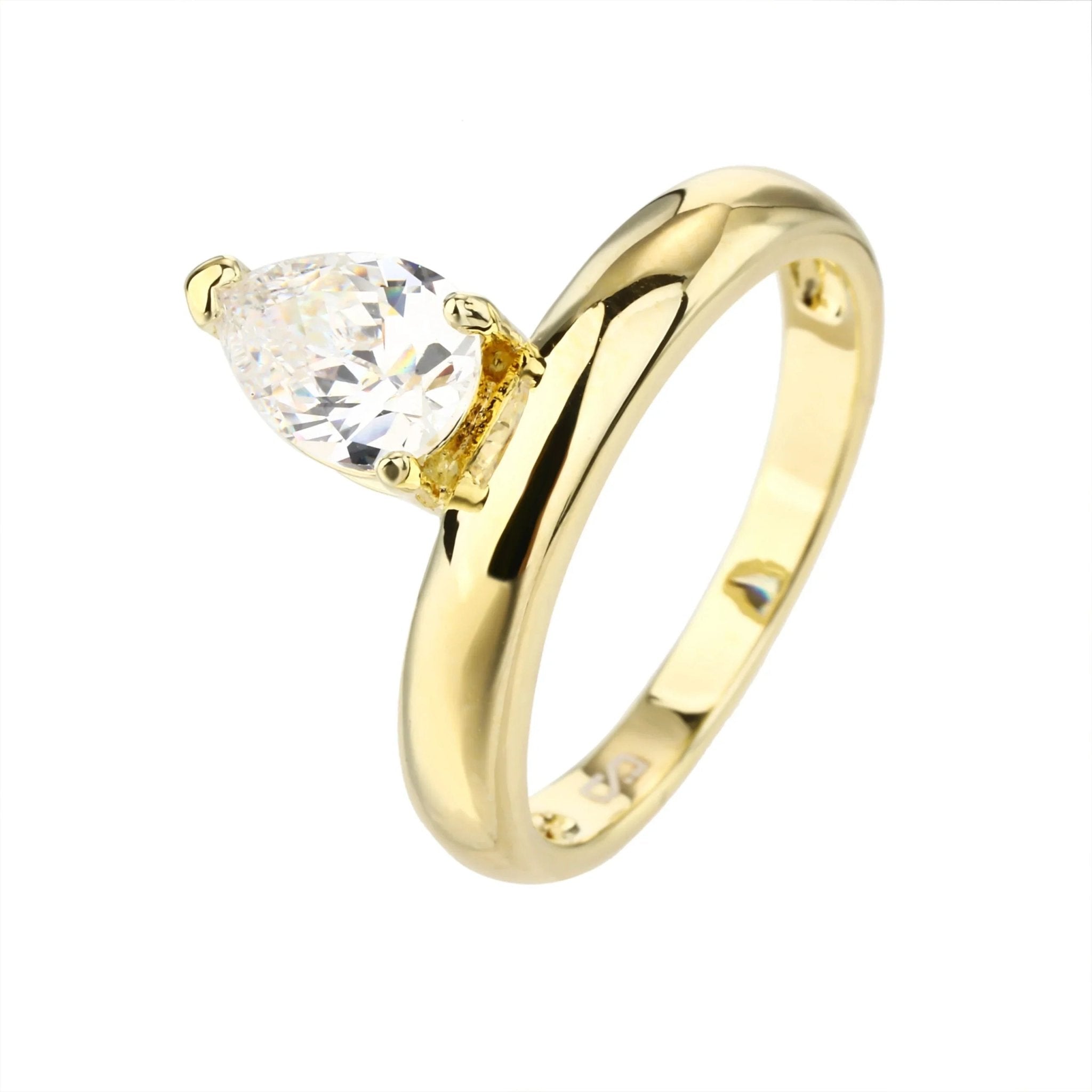 טבעת כסף 925 משובצת זירקון – יוקרה עדינה - | Kalimira Jewelry | תכשיטי כסף Kalimira | إكسسوارات فضة Kalimira