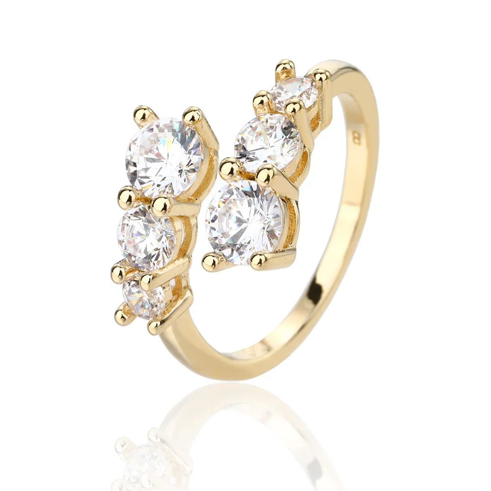 טבעת כסף 925 משובצת זירקון – יוקרה עדינה - | Kalimira Jewelry | תכשיטי כסף Kalimira | إكسسوارات فضة Kalimira