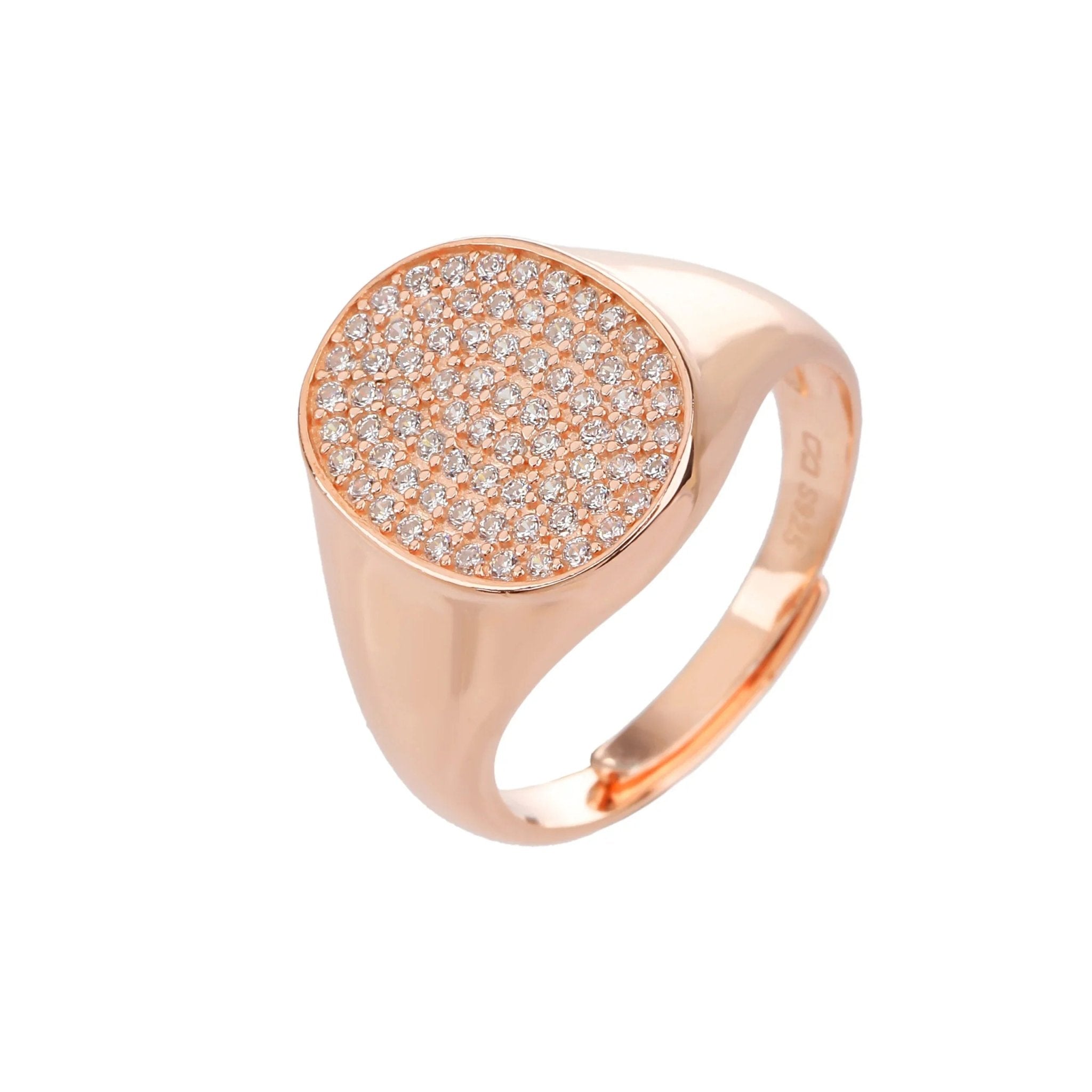 טבעת כסף 925 משובצת זירקון – יוקרה עדינה - | Kalimira Jewelry | תכשיטי כסף Kalimira | إكسسوارات فضة Kalimira