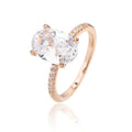 טבעת כסף 925 משובצת זירקון – יוקרה עדינה - | Kalimira Jewelry | תכשיטי כסף Kalimira | إكسسوارات فضة Kalimira