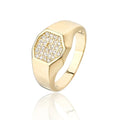 טבעת כסף 925 משובצת זירקון – יוקרה עדינה - | Kalimira Jewelry | תכשיטי כסף Kalimira | إكسسوارات فضة Kalimira