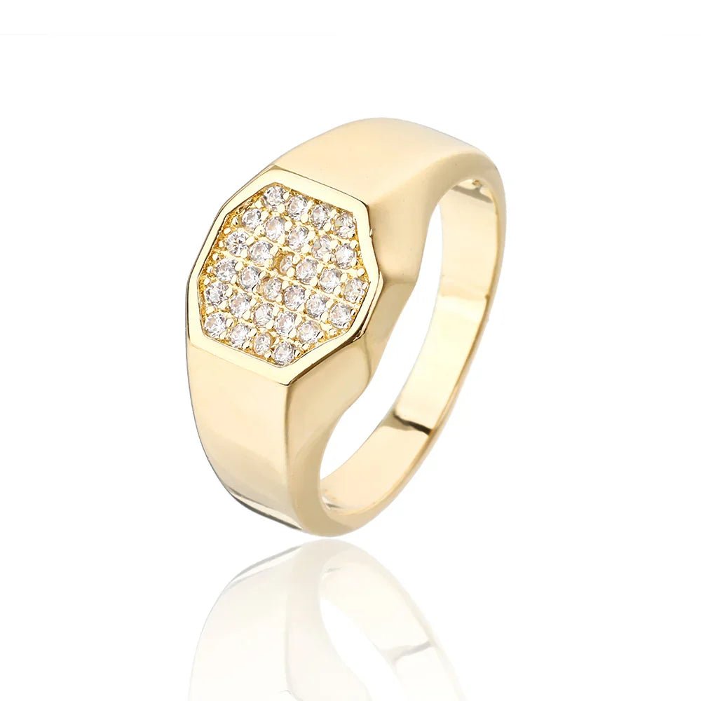 טבעת כסף 925 משובצת זירקון – יוקרה עדינה - | Kalimira Jewelry | תכשיטי כסף Kalimira | إكسسوارات فضة Kalimira