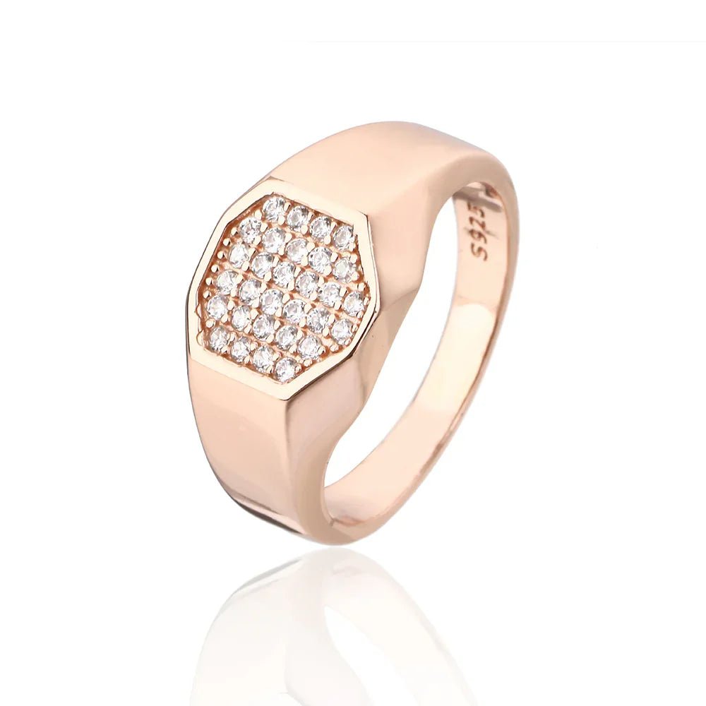 טבעת כסף 925 משובצת זירקון – יוקרה עדינה - | Kalimira Jewelry | תכשיטי כסף Kalimira | إكسسوارات فضة Kalimira