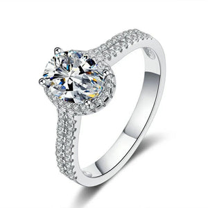 טבעת כסף 925 משובצת זירקון – יוקרה עדינה - | Kalimira Jewelry | תכשיטי כסף Kalimira | إكسسوارات فضة Kalimira