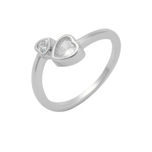 טבעת כסף 925 משובצת זירקון – יוקרה עדינה - | Kalimira Jewelry | תכשיטי כסף Kalimira | إكسسوارات فضة Kalimira