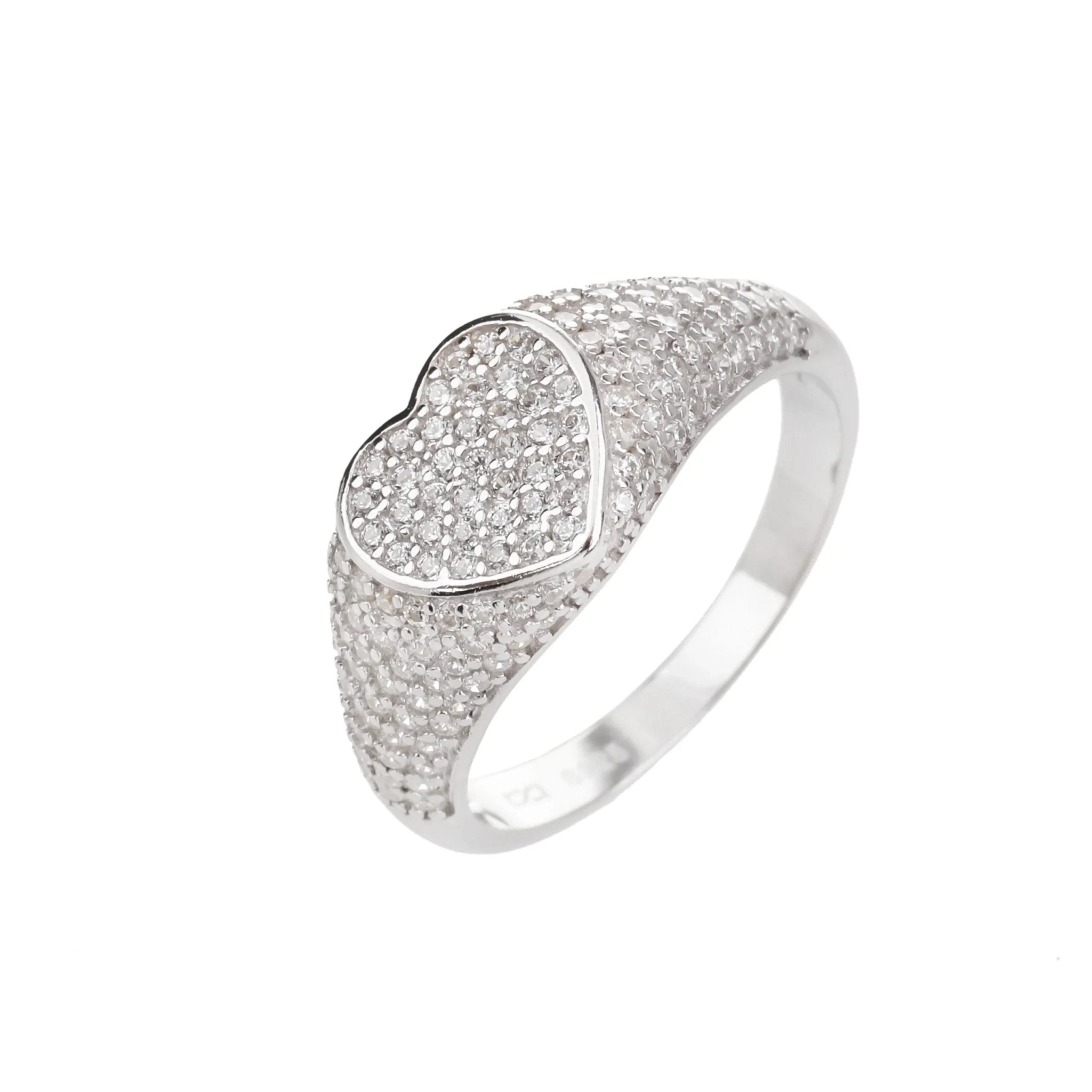 טבעת כסף 925 משובצת זירקון – יוקרה עדינה - | Kalimira Jewelry | תכשיטי כסף Kalimira | إكسسوارات فضة Kalimira