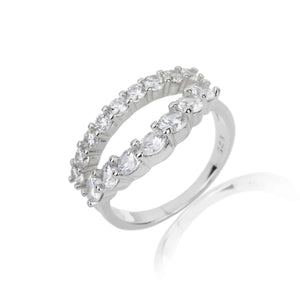 טבעת כסף 925 משובצת זירקון – יוקרה עדינה - | Kalimira Jewelry | תכשיטי כסף Kalimira | إكسسوارات فضة Kalimira