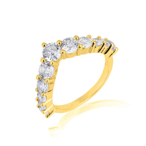 טבעת כסף 925 משובצת זירקון – יוקרה עדינה - | Kalimira Jewelry | תכשיטי כסף Kalimira | إكسسوارات فضة Kalimira