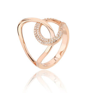 טבעת כסף 925 משובצת זירקון – יוקרה עדינה - | Kalimira Jewelry | תכשיטי כסף Kalimira | إكسسوارات فضة Kalimira