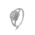 טבעת כסף 925 משובצת זירקון – יוקרה עדינה - | Kalimira Jewelry | תכשיטי כסף Kalimira | إكسسوارات فضة Kalimira