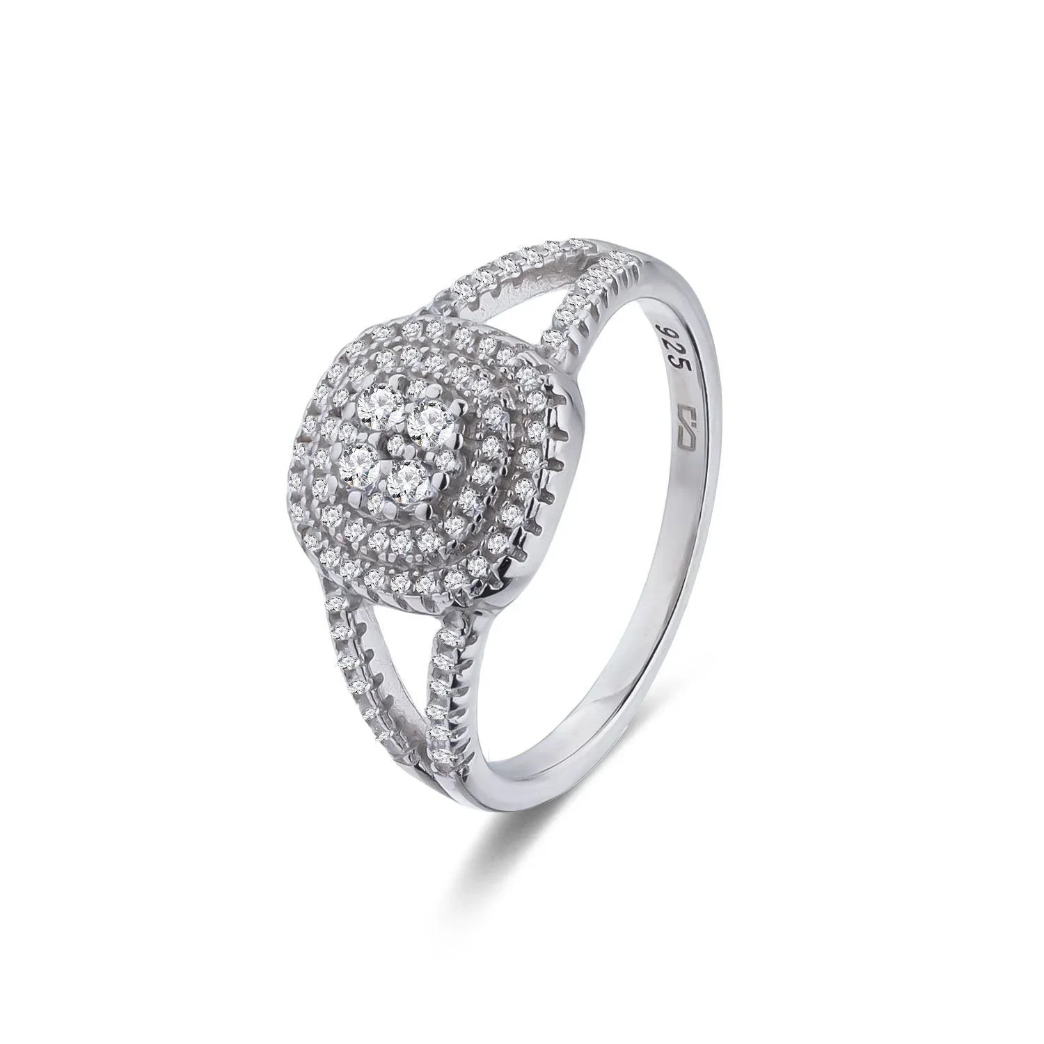 טבעת כסף 925 משובצת זירקון – יוקרה עדינה - | Kalimira Jewelry | תכשיטי כסף Kalimira | إكسسوارات فضة Kalimira