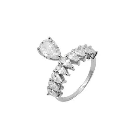 טבעת כסף 925 משובצת זירקון – יוקרה עדינה - | Kalimira Jewelry | תכשיטי כסף Kalimira | إكسسوارات فضة Kalimira