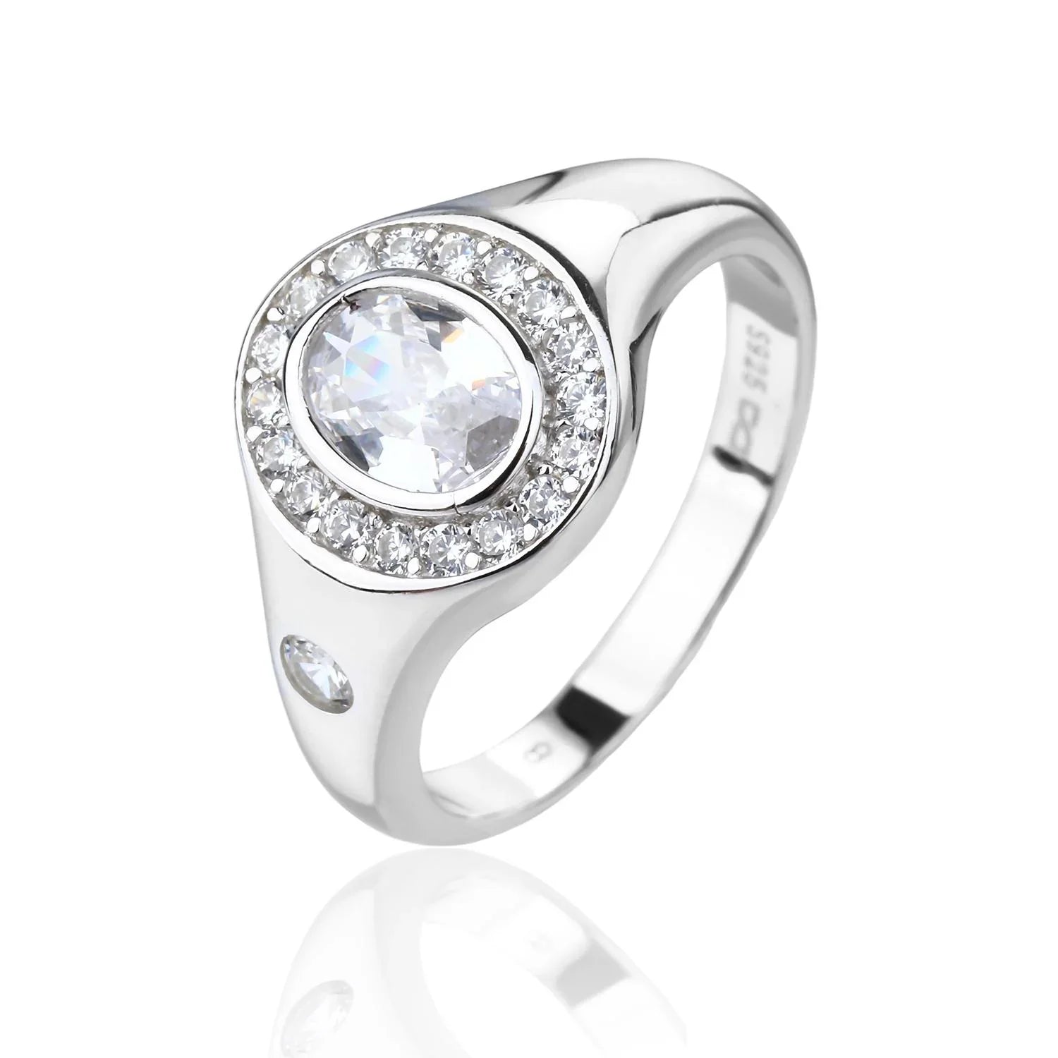 טבעת כסף 925 משובצת זירקון – יוקרה עדינה - | Kalimira Jewelry | תכשיטי כסף Kalimira | إكسسوارات فضة Kalimira