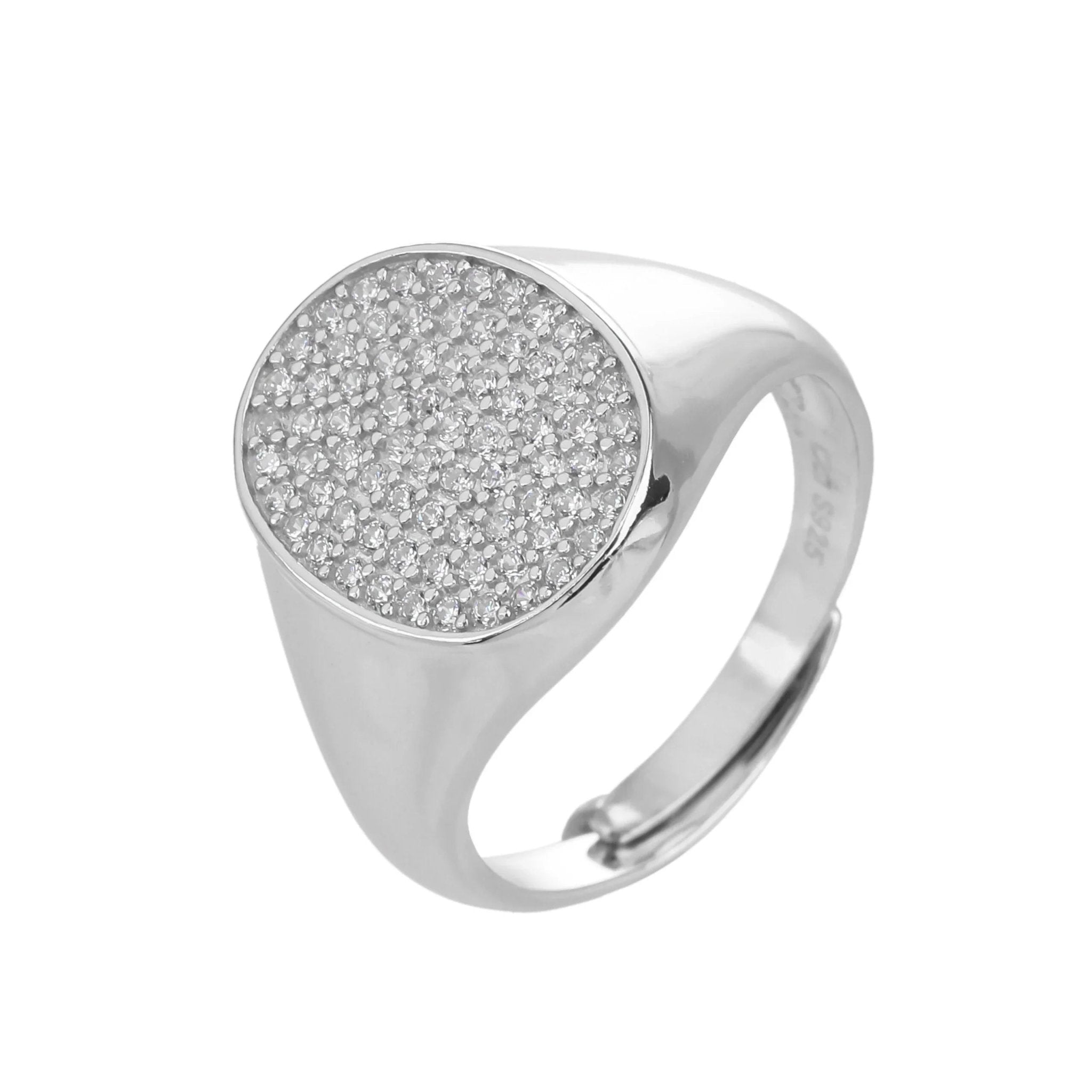 טבעת כסף 925 משובצת זירקון – יוקרה עדינה - | Kalimira Jewelry | תכשיטי כסף Kalimira | إكسسوارات فضة Kalimira