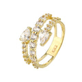 טבעת כסף 925 משובצת זירקון – יוקרה עדינה - | Kalimira Jewelry | תכשיטי כסף Kalimira | إكسسوارات فضة Kalimira