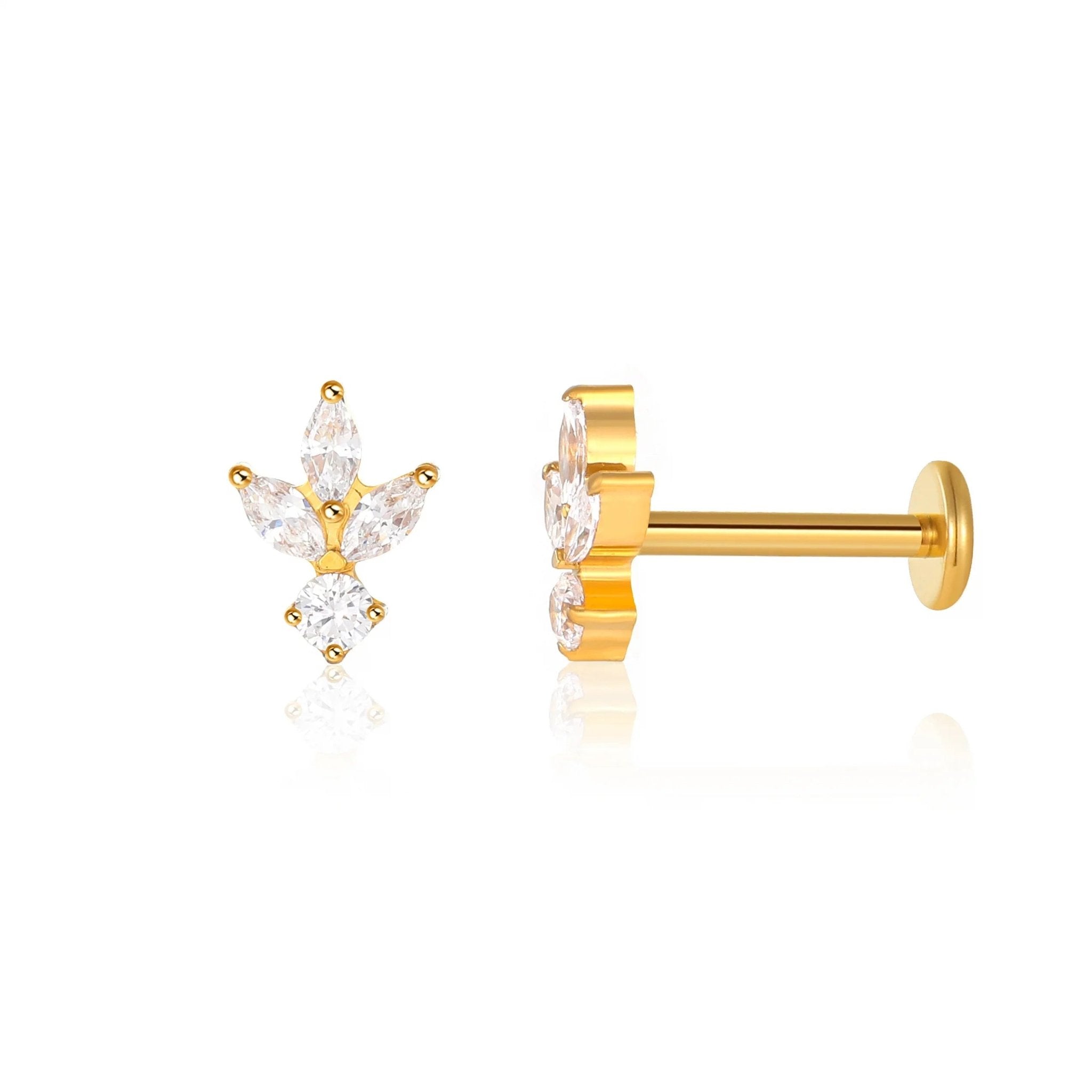 פירסינג טיטניום – עמידות מקסימלית - | Kalimira Jewelry | תכשיטי כסף Kalimira | إكسسوارات فضة Kalimira