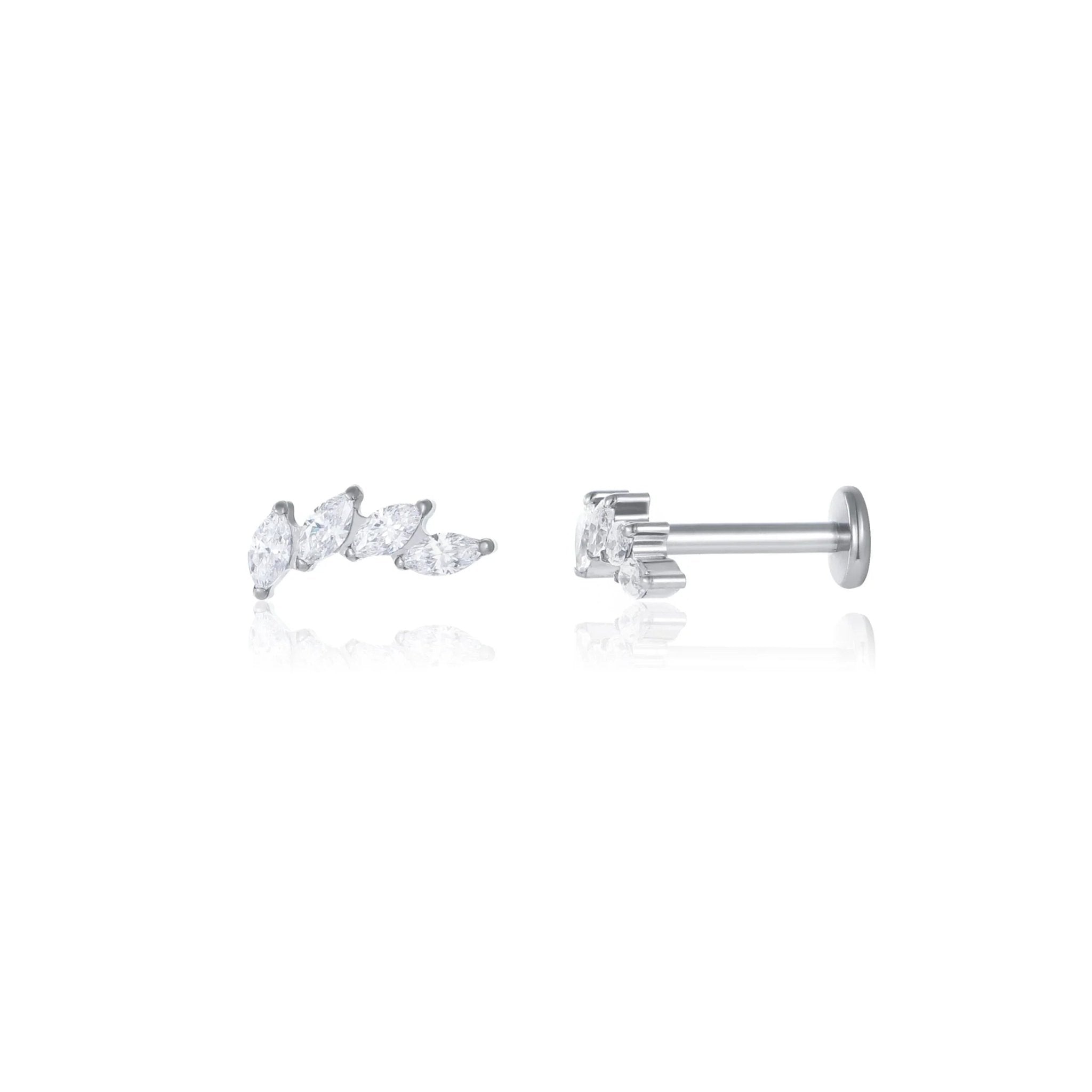 פירסינג טיטניום – עמידות מקסימלית - | Kalimira Jewelry | תכשיטי כסף Kalimira | إكسسوارات فضة Kalimira