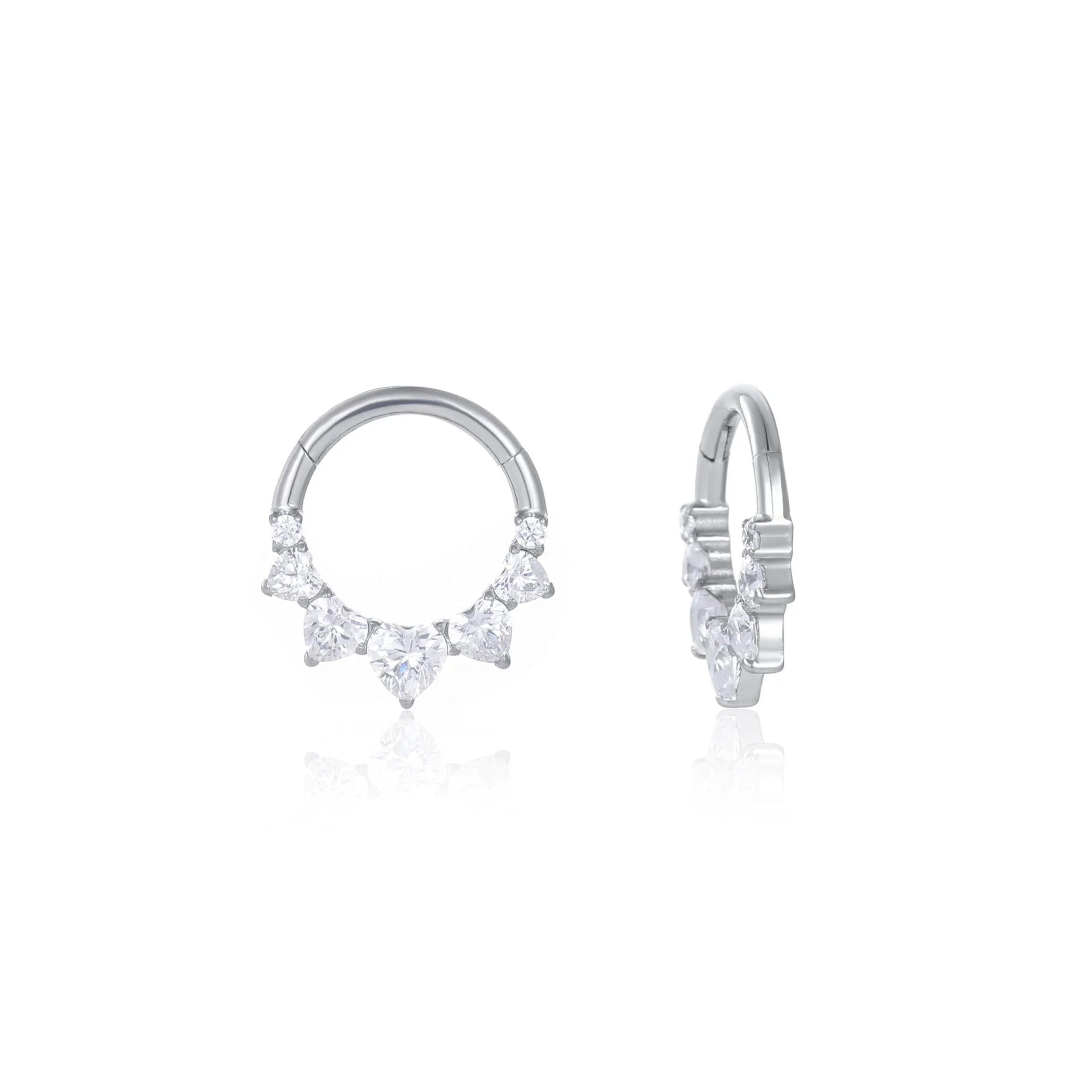 פירסינג טיטניום – עמידות מקסימלית - | Kalimira Jewelry | תכשיטי כסף Kalimira | إكسسوارات فضة Kalimira