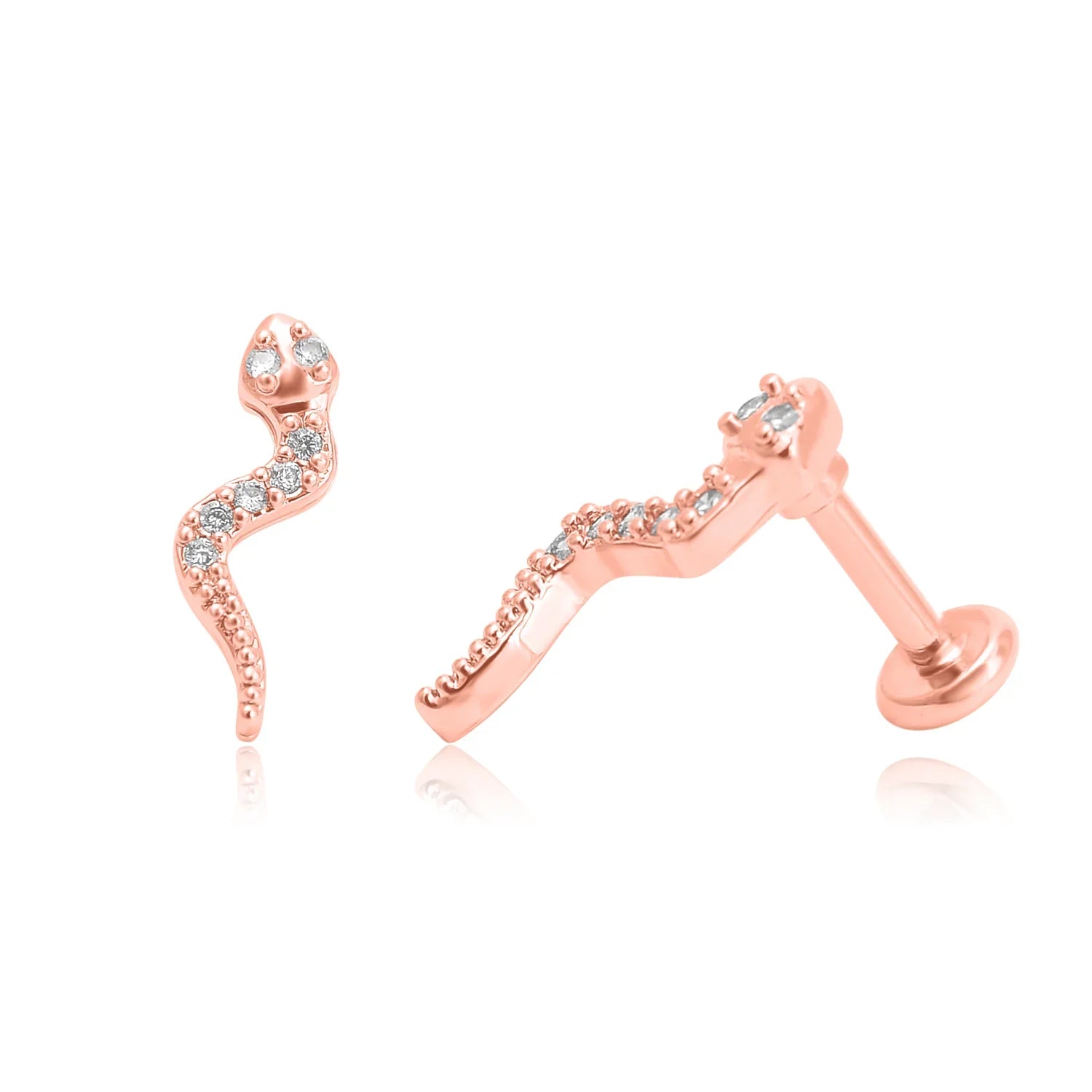 פירסינג כסף – עיצוב עדין ונשי - | Kalimira Jewelry | תכשיטי כסף Kalimira | إكسسوارات فضة Kalimira