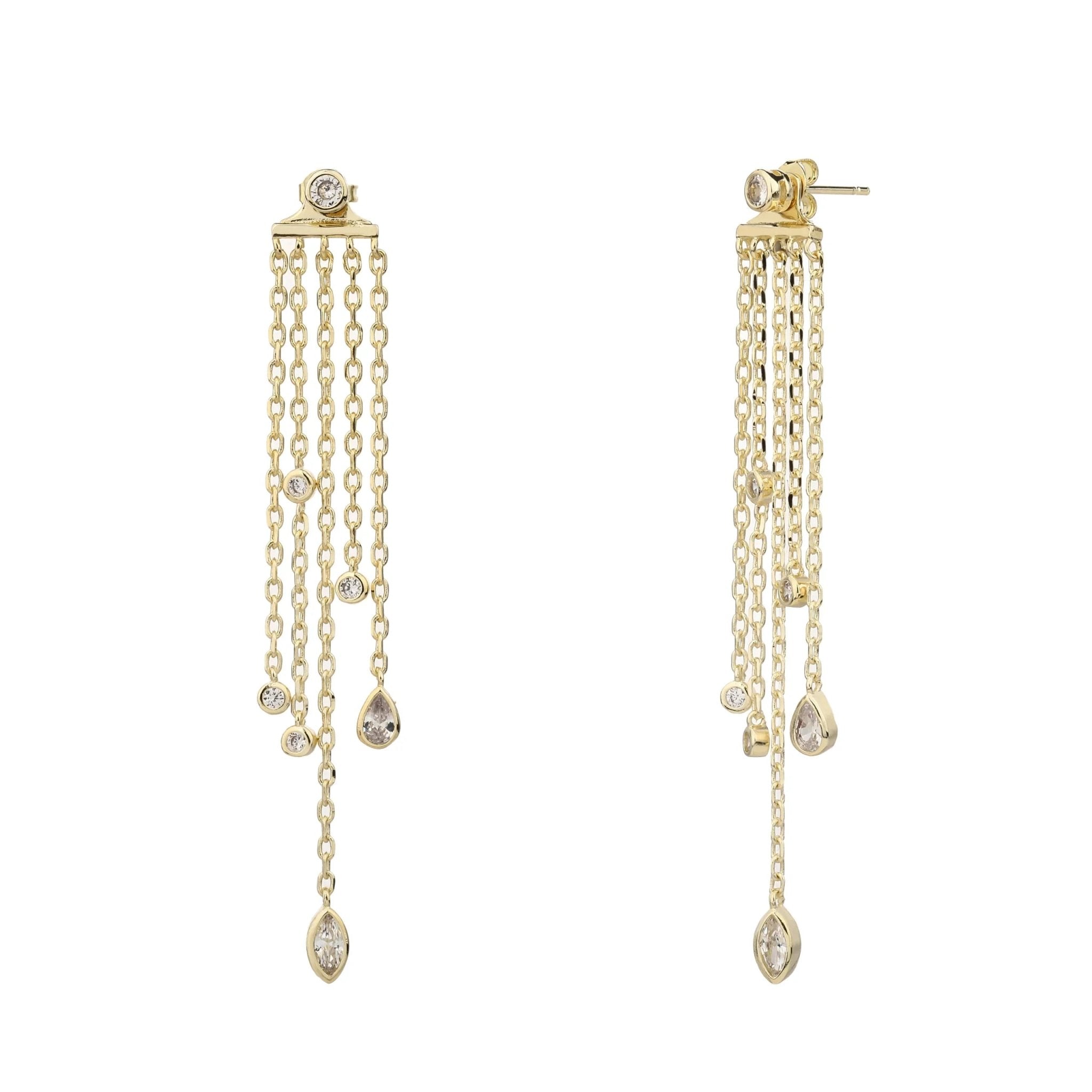 עגיל FLSI7004 - 3 - | Kalimira Jewelry | תכשיטי כסף Kalimira | إكسسوارات فضة Kalimira