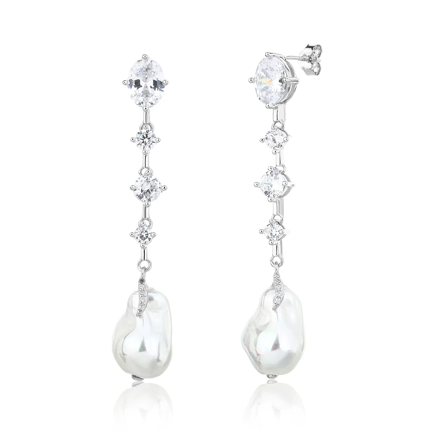 עגיל ZSI761 - 1 - | Kalimira Jewelry | תכשיטי כסף Kalimira | إكسسوارات فضة Kalimira