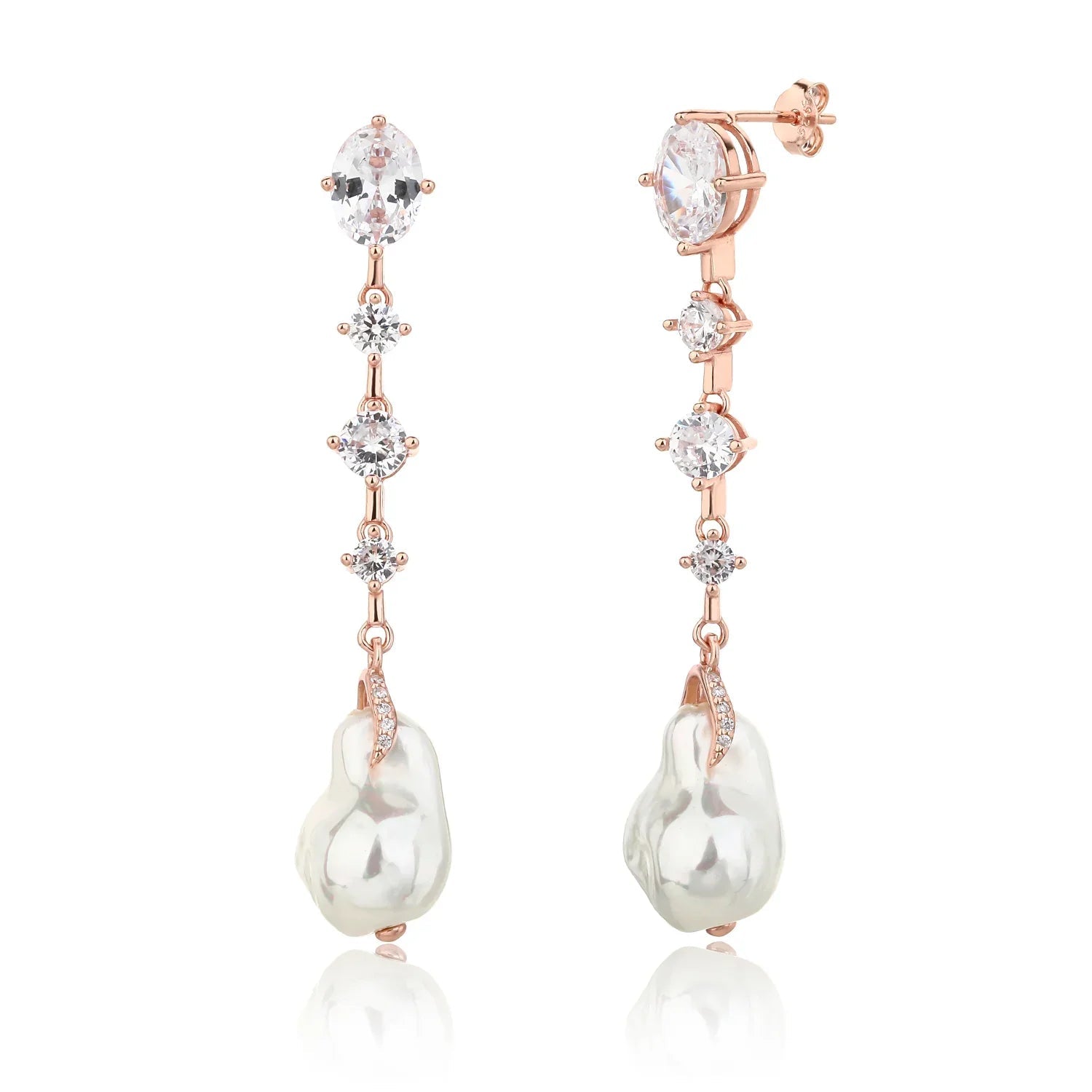 עגיל ZSI761 - 2 - | Kalimira Jewelry | תכשיטי כסף Kalimira | إكسسوارات فضة Kalimira