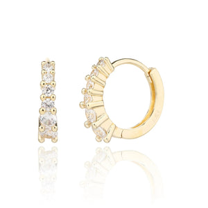 עגילי חישוק כסף 925 – טרנד יומיומי נצחי - | Kalimira Jewelry | תכשיטי כסף Kalimira | إكسسوارات فضة Kalimira