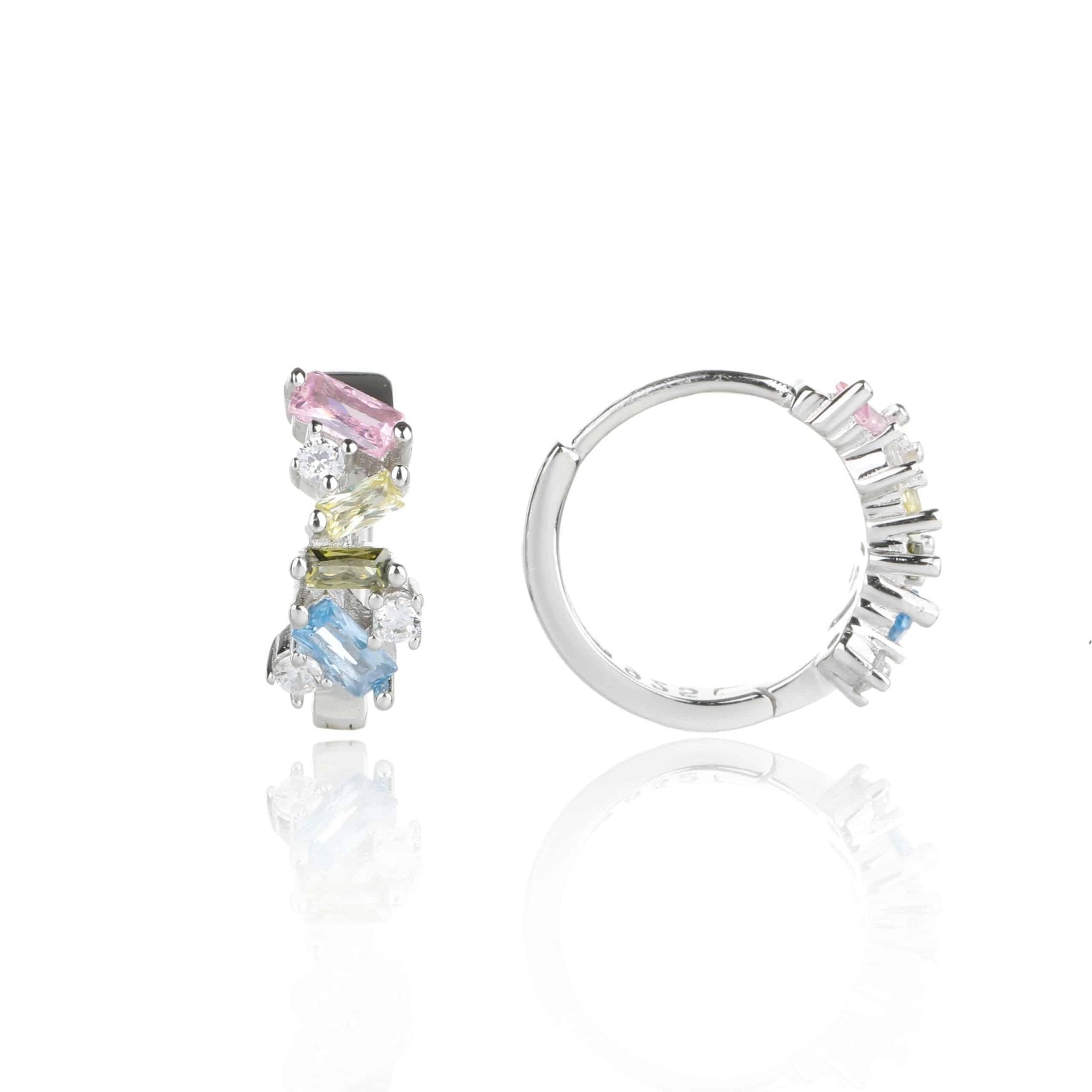 עגילי חישוק כסף 925 – טרנד יומיומי נצחי - | Kalimira Jewelry | תכשיטי כסף Kalimira | إكسسوارات فضة Kalimira