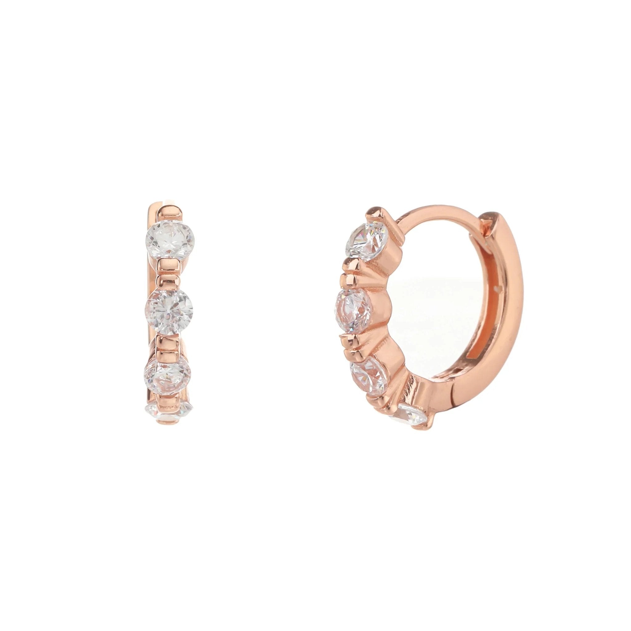 עגילי חישוק כסף 925 – טרנד יומיומי נצחי - | Kalimira Jewelry | תכשיטי כסף Kalimira | إكسسوارات فضة Kalimira