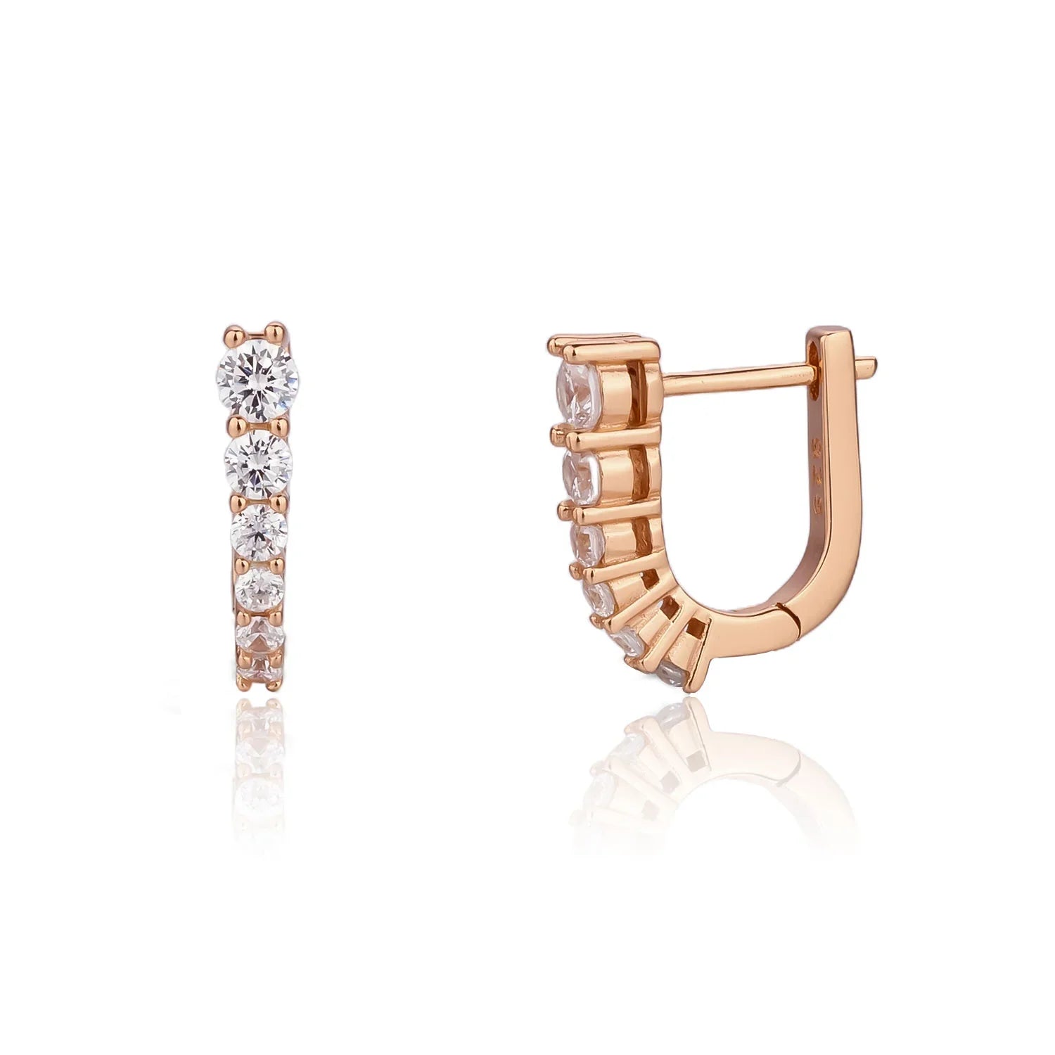 עגילי חישוק כסף 925 – טרנד יומיומי נצחי - | Kalimira Jewelry | תכשיטי כסף Kalimira | إكسسوارات فضة Kalimira