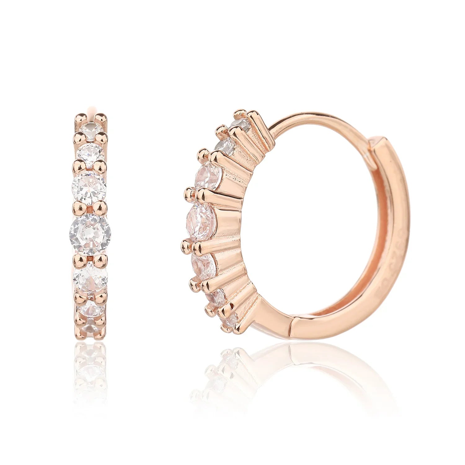 עגילי חישוק כסף 925 – טרנד יומיומי נצחי - | Kalimira Jewelry | תכשיטי כסף Kalimira | إكسسوارات فضة Kalimira